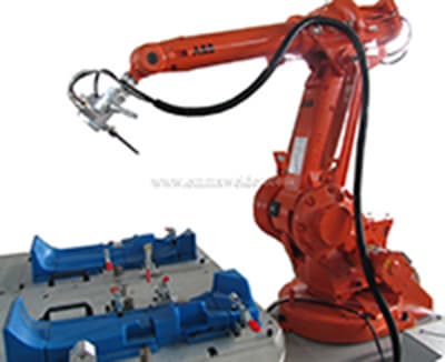 High precision Robot ultrasonic welding machi